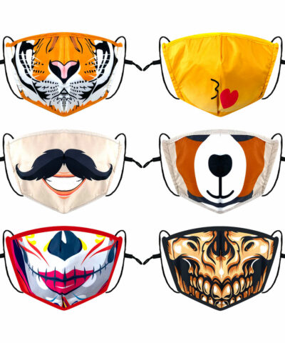 Reusable Funny Adult Face Masks